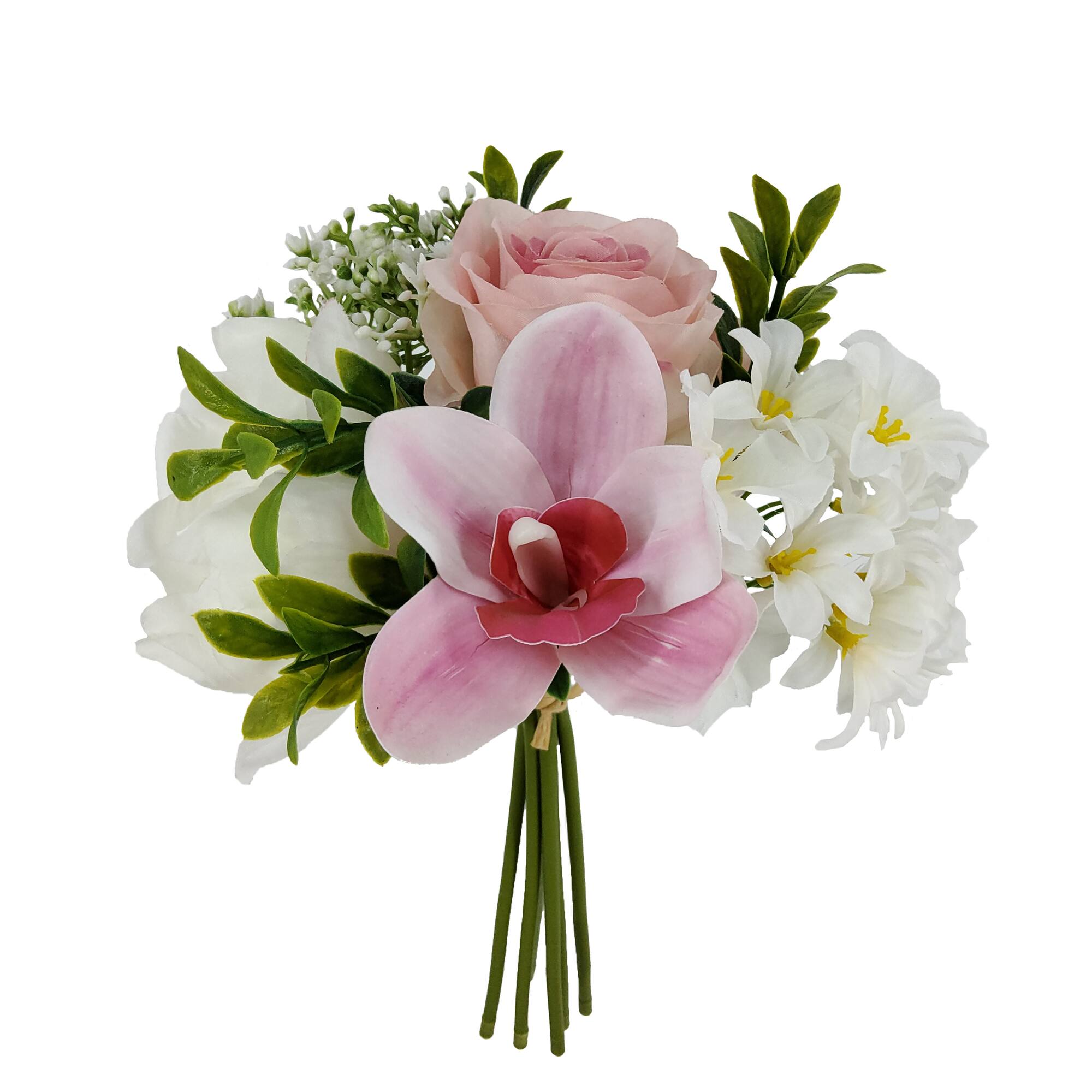 11.5" Pink & White Orchid Mix Bouquet by Ashland®